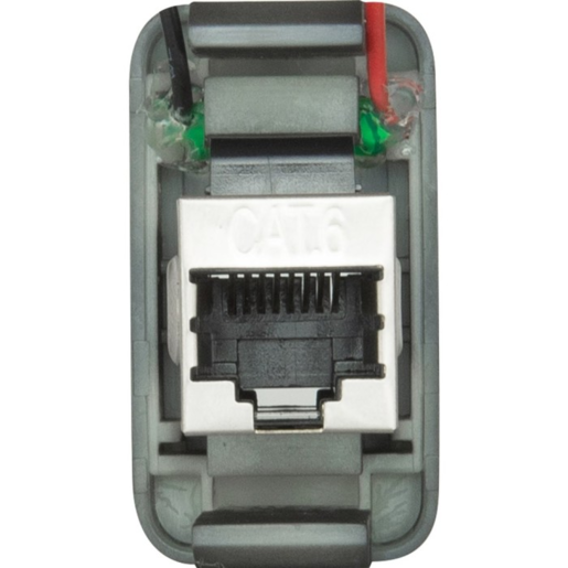 GME RJ45 Pass-through Adaptor Type 4 White - XRS-RJ45W4