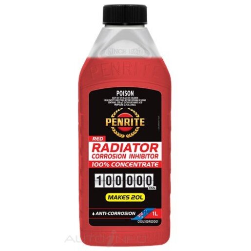 Penrite Radiator Corrosion Inhibitor Red Concentrate 1L - COOL100RED001