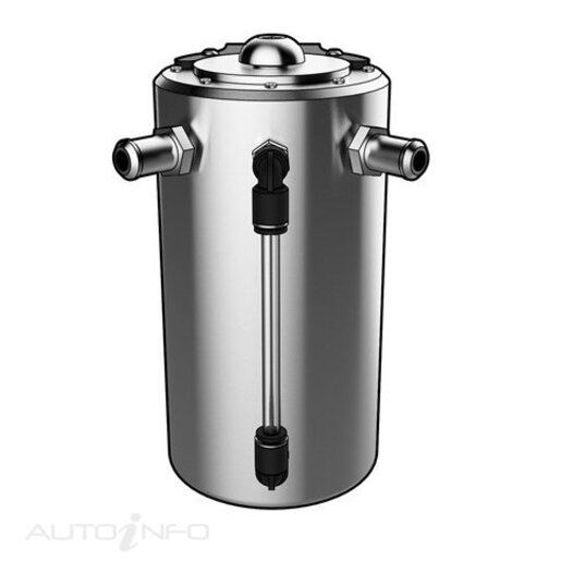 SAAS OIL CATCH TANK ROUND BLACK BILLET 700ML - ST1002