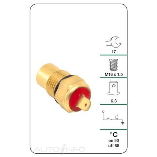 Tridon Engine Coolant Fan Temperature Switch - TFS204