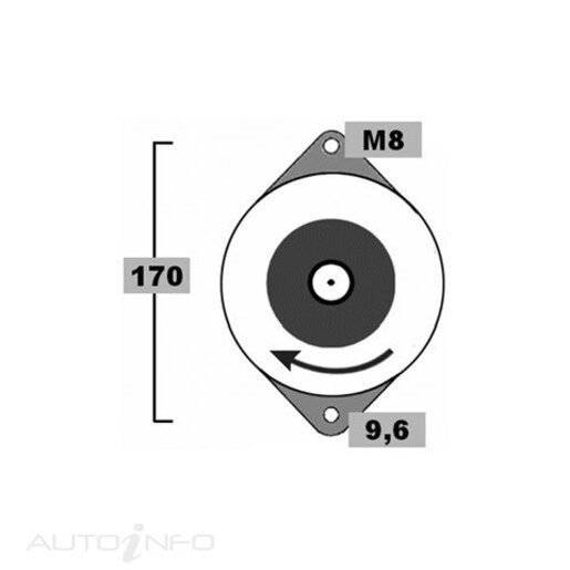 Bosch Start-Alt Alternator - BXH1238A