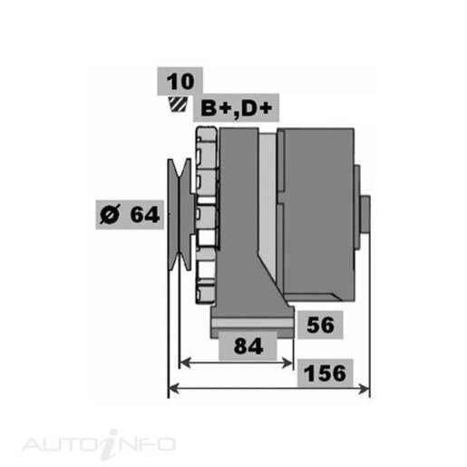 Bosch Start-Alt Alternator - BXH1238A