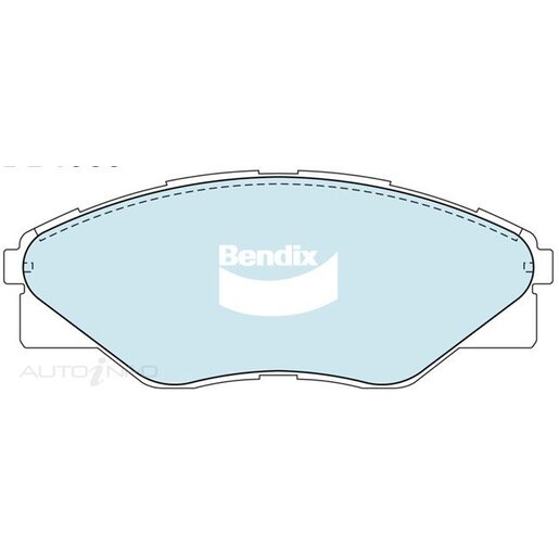 Bendix 4WD Front Brake Pads - DB1985-4WD