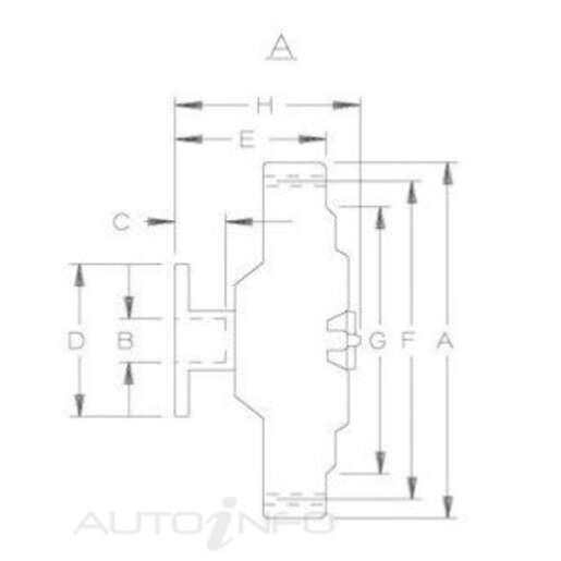 Dayco Fan Clutch - 115103