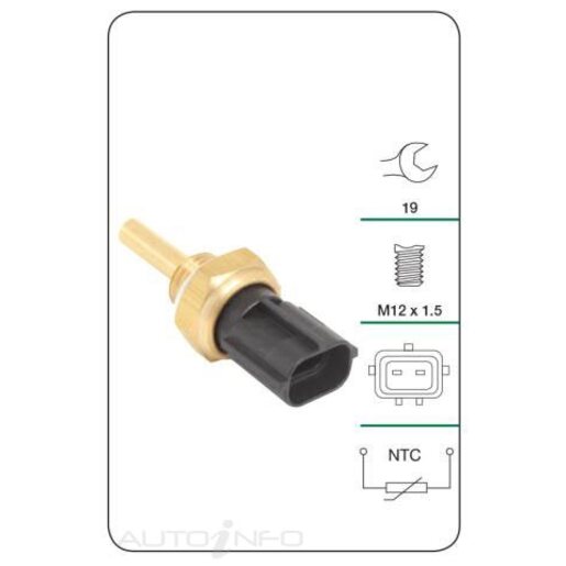 Tridon Engine Coolant Temp ECU Sensor - TCS045