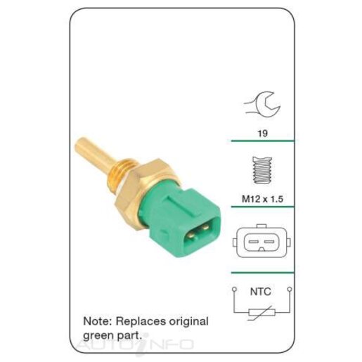 Tridon Engine Coolant Temp ECU Sensor - TCS096