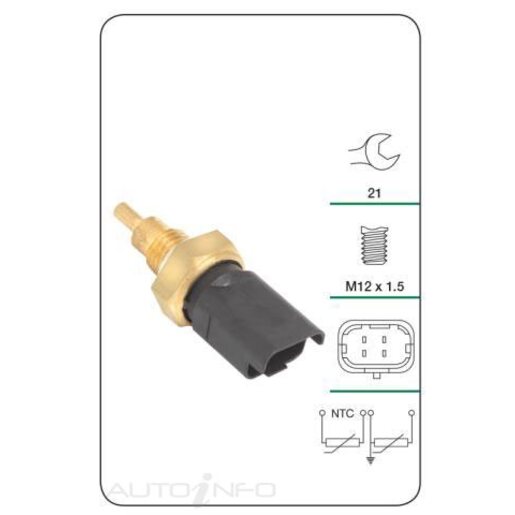 Tridon Engine Coolant Temp ECU Sensor - TCS113