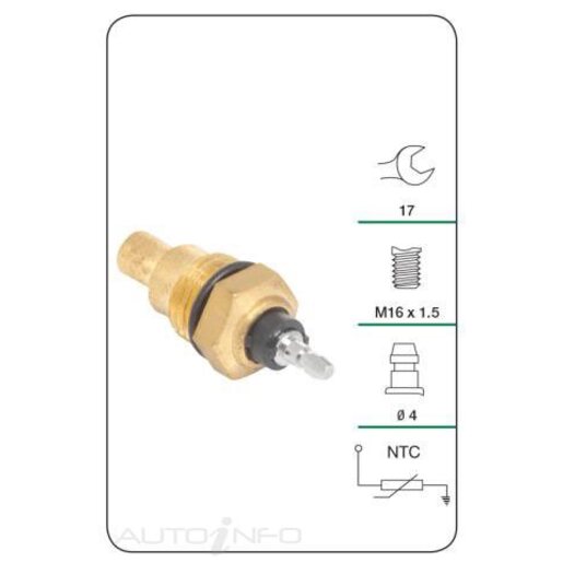 Tridon Engine Coolant Temp ECU Sensor - TCS116