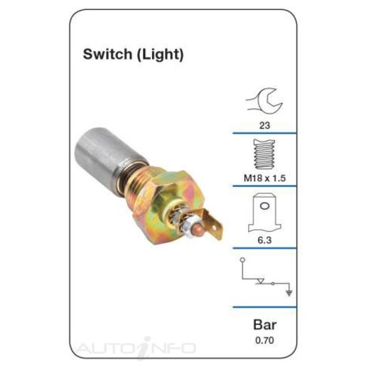 Tridon Engine Oil Pressure Switch - TPS022