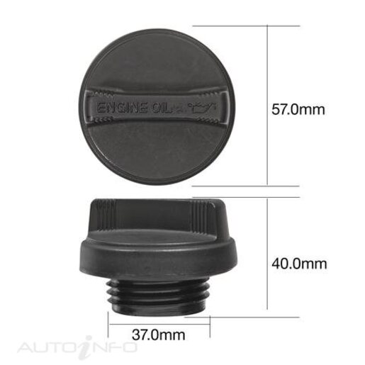 Tridon Oil Filler Cap - TOC543