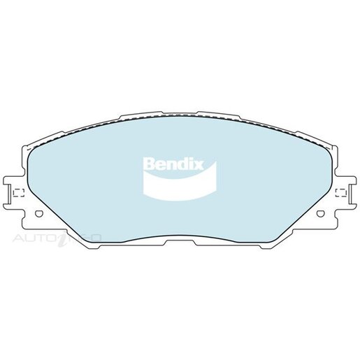 Bendix Ceramic Front Brake Pads - DB1801-GCT