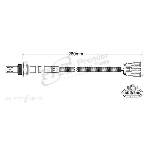 PAT Premium Oxygen/Lambda Sensor Pre-Catalytic Converter/Manifold - EGO-105