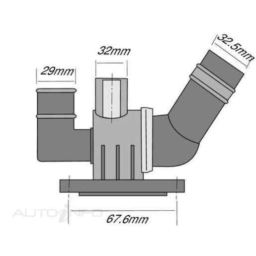 Tridon Thermostat & Housing Assembly - TT576-189