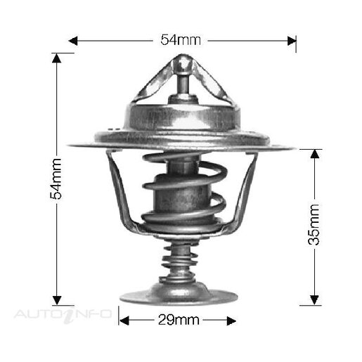 Dayco Thermostat 54mm Dia 71C Boxed - DT13C