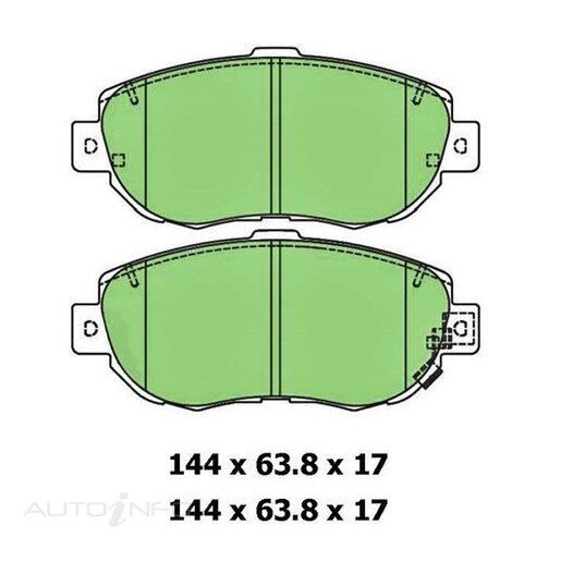 Masterpart Front Brake Pads - DB1395MP