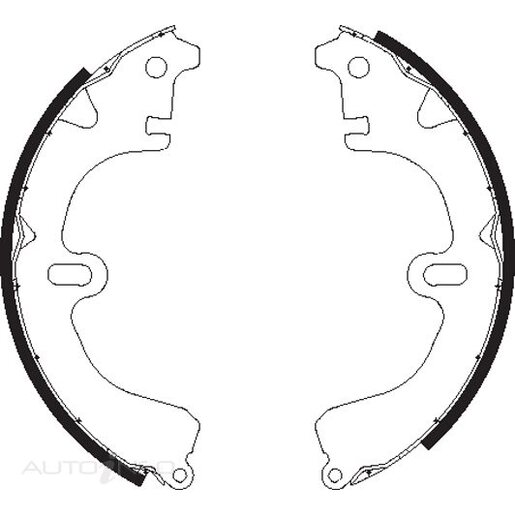 Bendix Rear Brake Shoes - BS1602