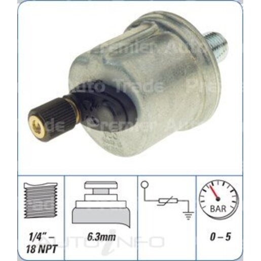 PAT Premium Engine Oil Pressure Sender - OPS-010