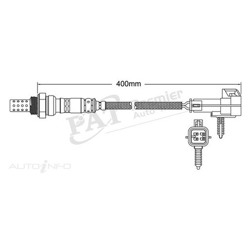 PAT Premium Oxygen/Lambda Sensor Pre-Catalytic Converter/Manifold - EGO-100