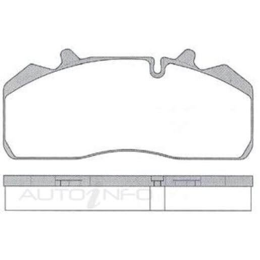 Protex Brake Pad - CDP1015