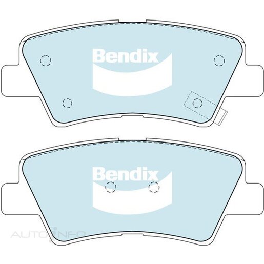 Bendix Ceramic Rear Brake Pads - DB2088-GCT