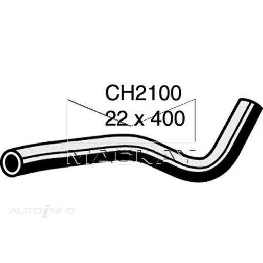 Mackay Radiator Lower Hose - CH2100