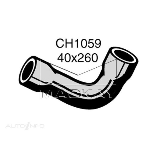 Mackay Radiator Lower Hose - CH1059