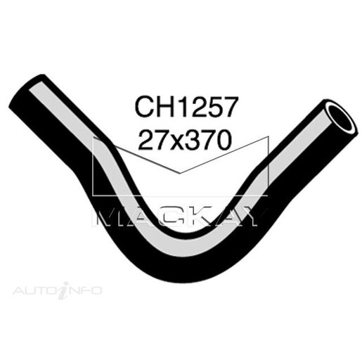 Mackay Radiator Upper Hose - CH1257