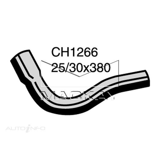 Mackay Radiator Upper Hose - CH1266