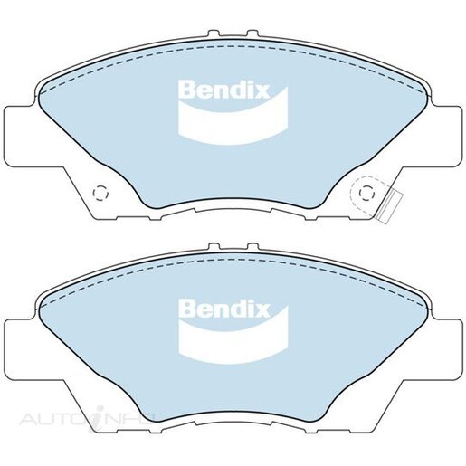 Bendix Ceramic Front Brake Pads - DB1991-GCT