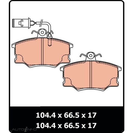 TRW Front Brake Pads - GDB1054