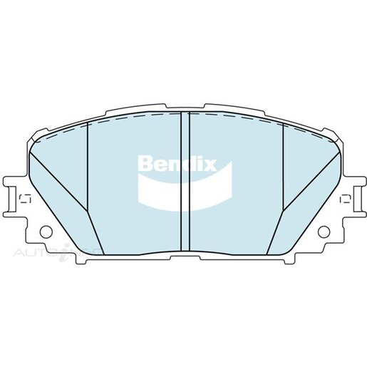 Bendix Ceramic Front Brake Pads - DB1785-GCT