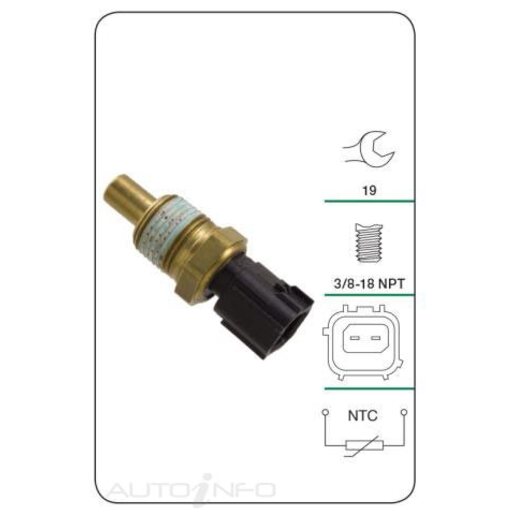 Tridon Engine Coolant Temp ECU Sensor - TCS202