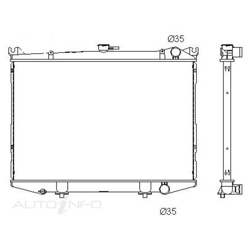 Protex Radiator - RADN121