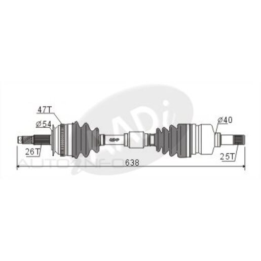 BWS Timing Belt Tensioner - TT10015