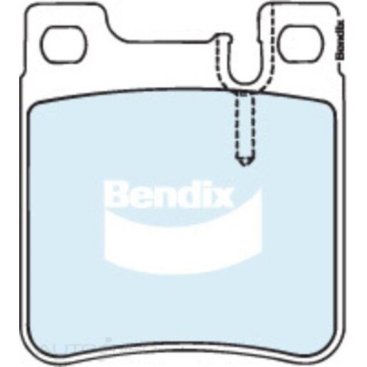 Bendix EURO+ Rear Brake Pads - DB1241-EURO+