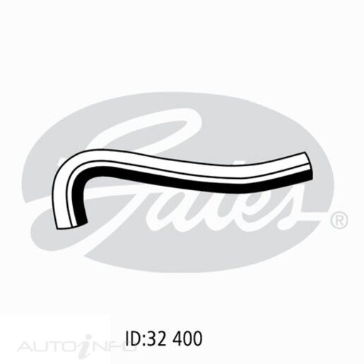 Gates Upper Radiator Hose - 05-2100