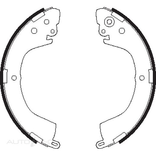 Bendix Rear Brake Shoes - BS1759