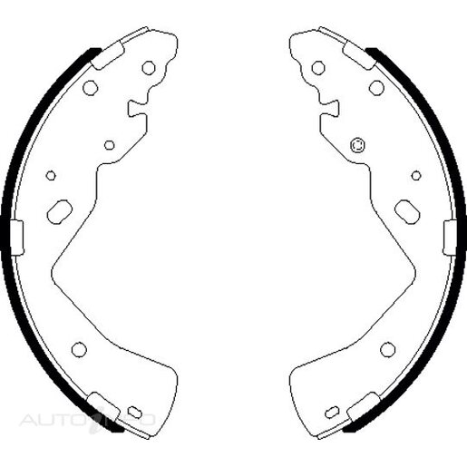 Bendix Rear Brake Shoes - BS5023