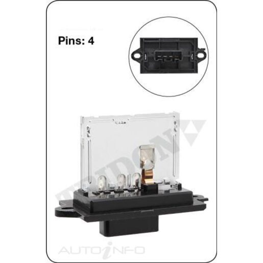 Tridon Heater Fan Resistor - TFR116