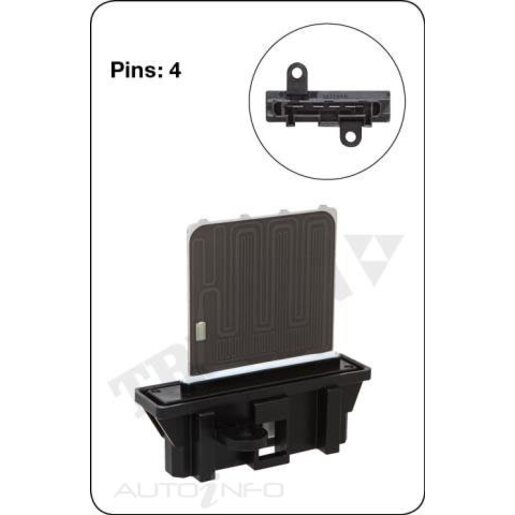 Tridon Heater Fan Resistor - TFR117