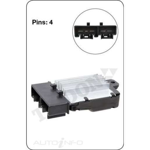 Tridon Heater Fan Resistor - TFR119