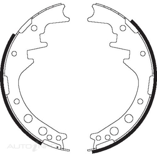 Bendix Rear Brake Shoes - BS1405