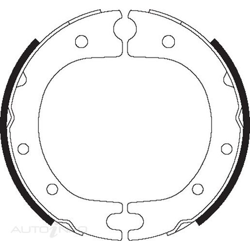 Bendix Parking Brake Shoe - BS1540