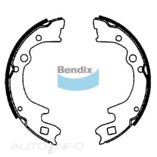 Bendix Rear Brake Shoes - BS1588