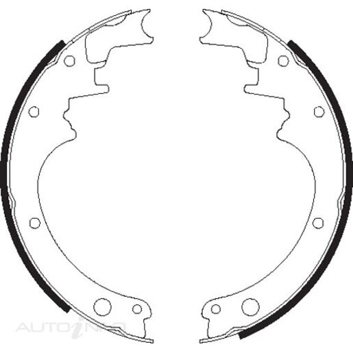 Bendix Rear Brake Shoes - BS1597