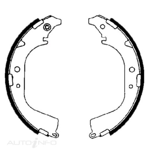 Bendix Rear Brake Shoes - BS1647