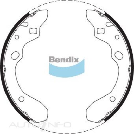 Bendix Rear Brake Shoes - BS1685