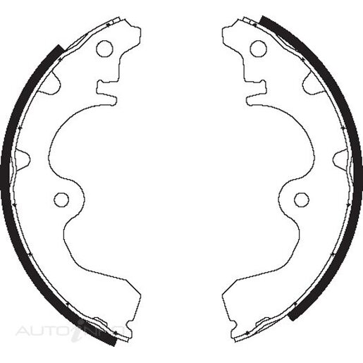 Bendix Rear Brake Shoes - BS1731