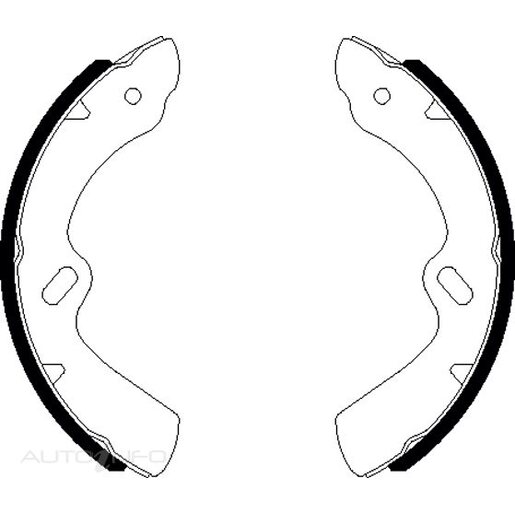 Bendix Rear Brake Shoes - BS1733