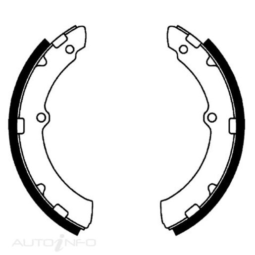 Bendix Rear Brake Shoes - BS1746